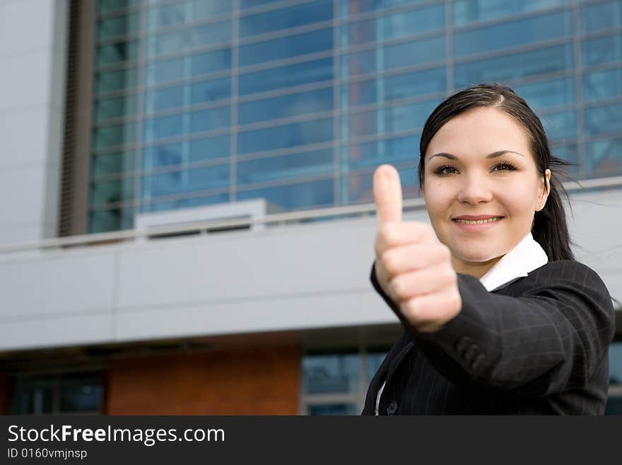 Businesswoman Outdoor