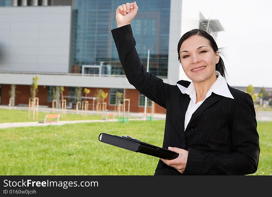 Businesswoman Outdoor