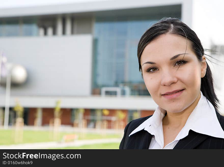 Businesswoman Outdoor