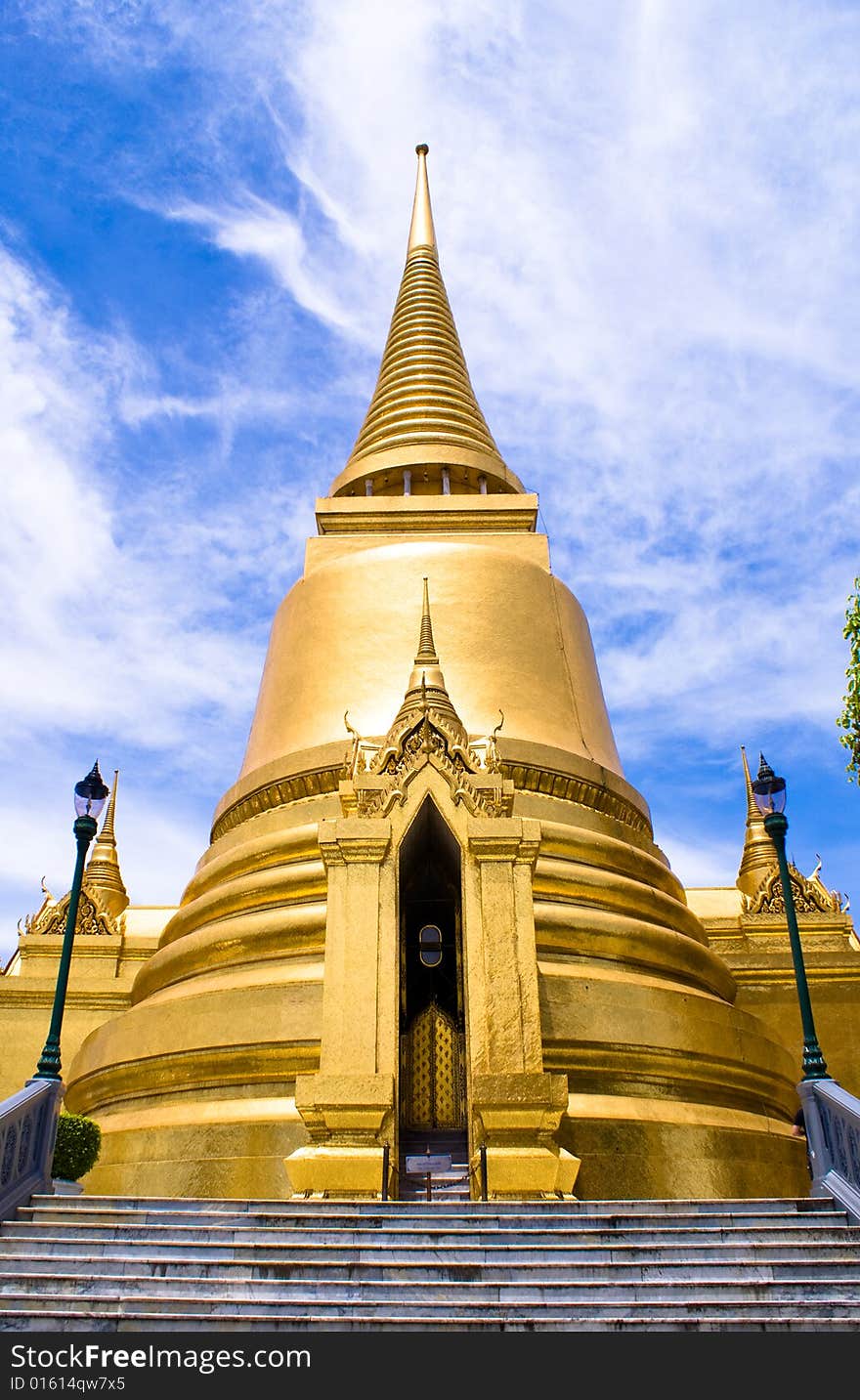 Famous travel destination of thailand grand palace