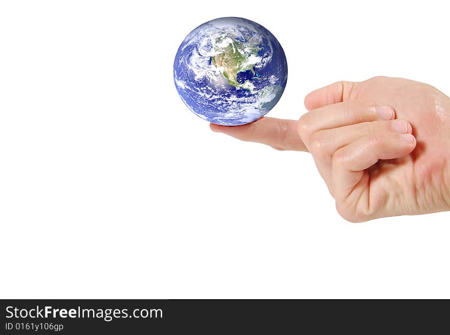 The world on a finger