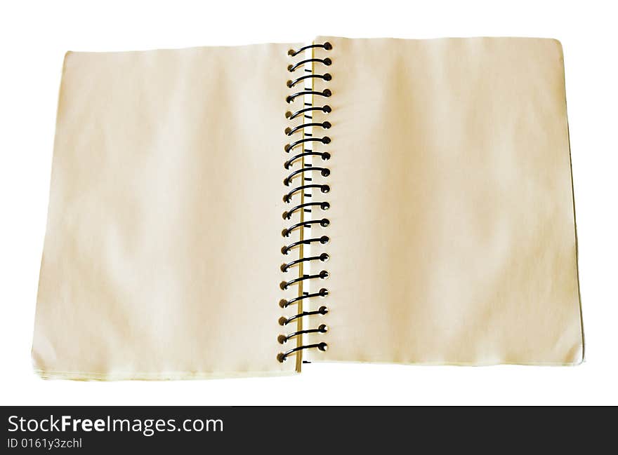 Crumpled Notebook