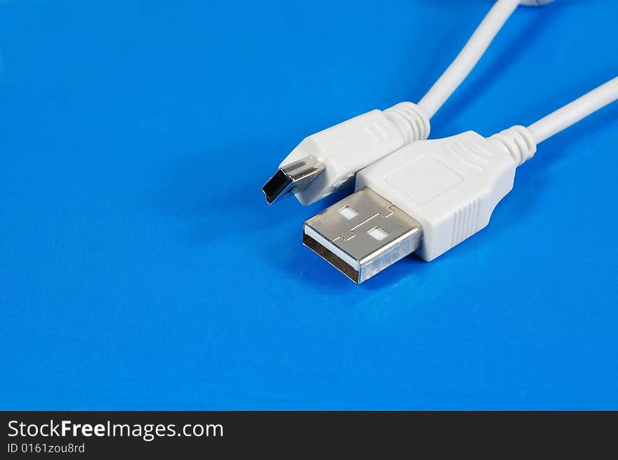 White USB cables