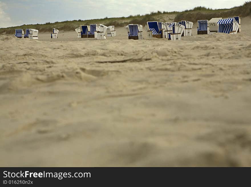 Sylt beach chairs