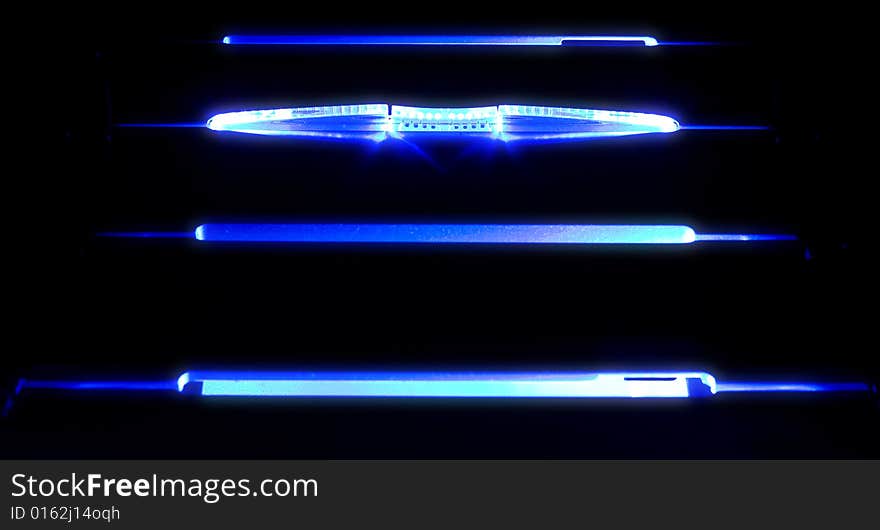 Abstract modern blue light background. Abstract modern blue light background