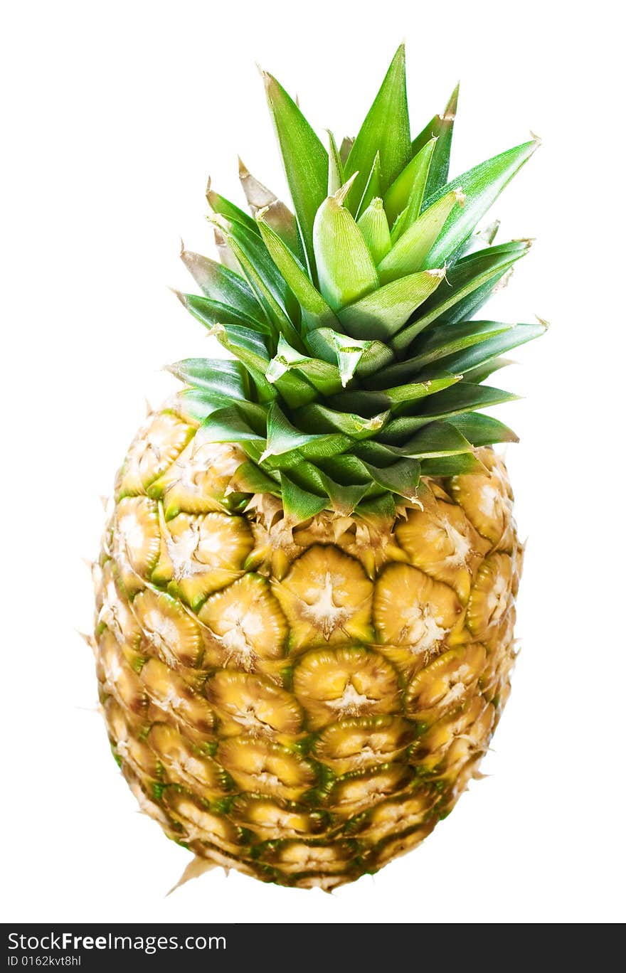 Pineapple isolated on white background. Pineapple isolated on white background