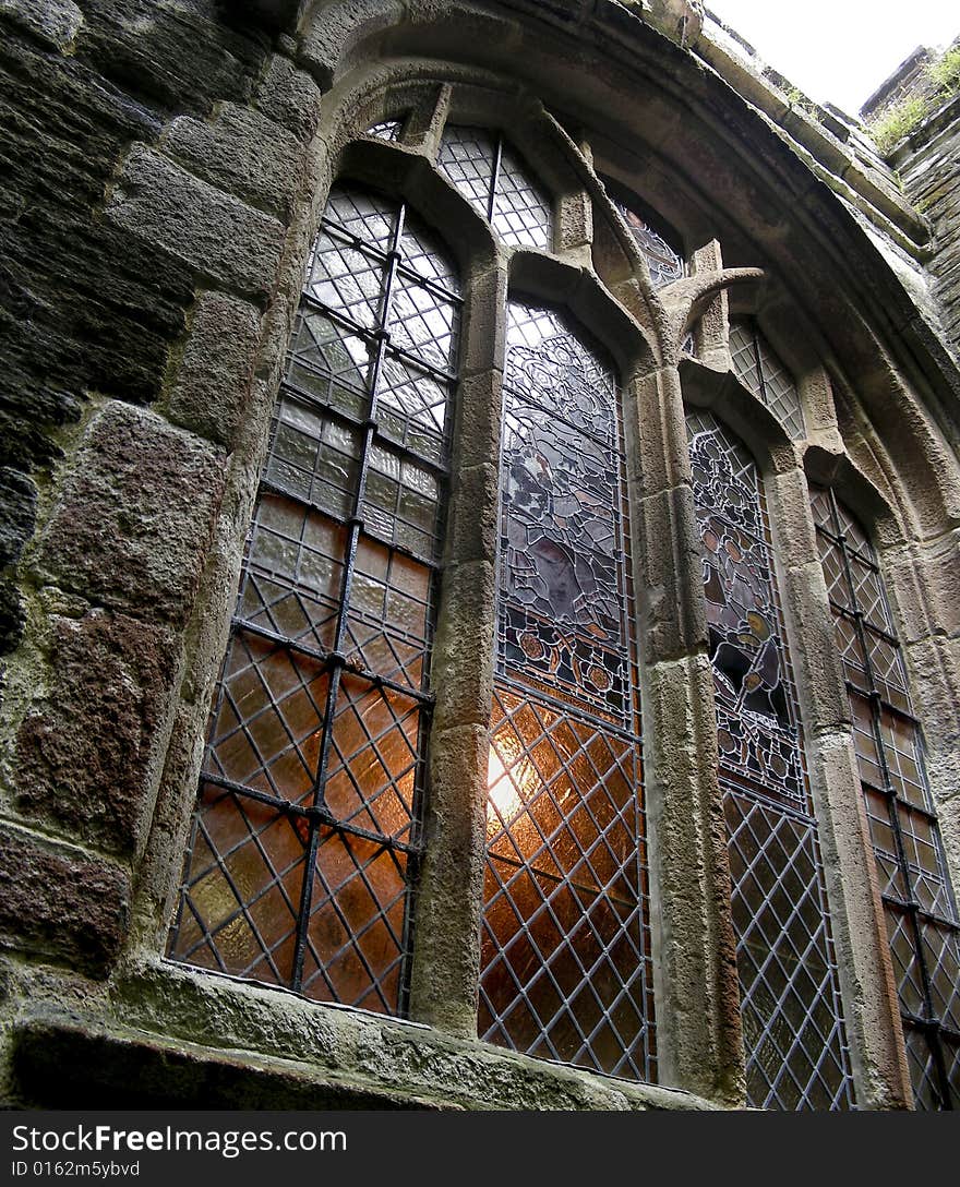 Fowey Church Window