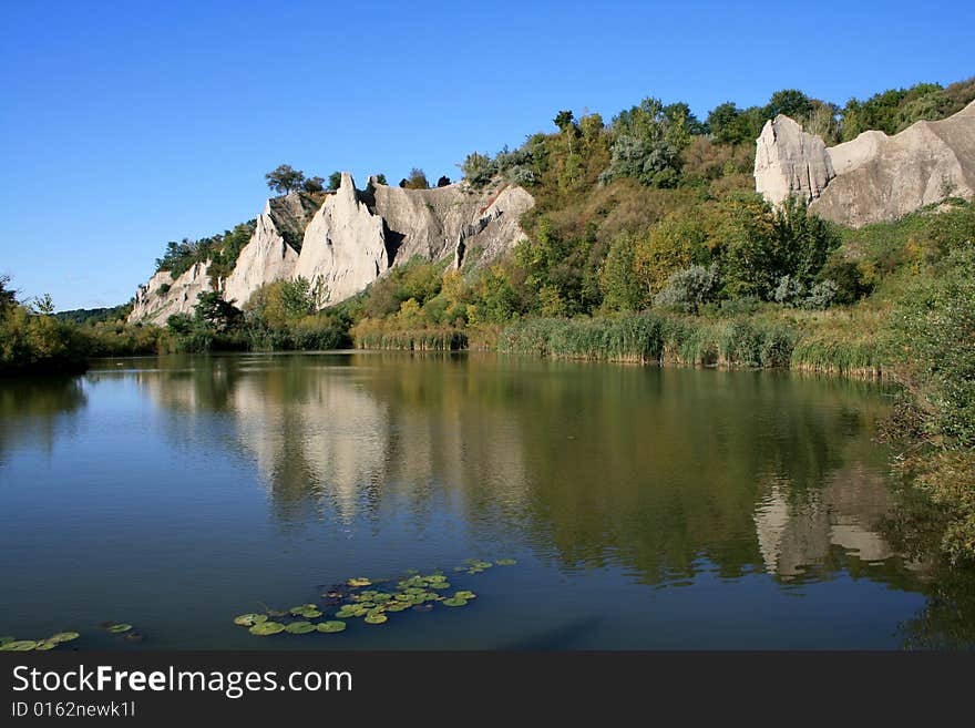 Bluffs and Lake