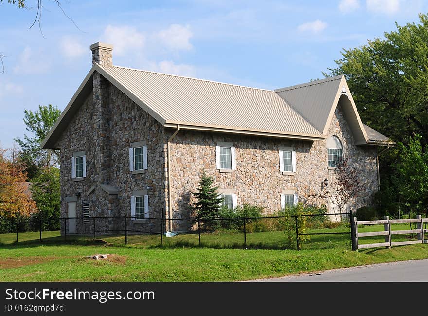 House In Suburb