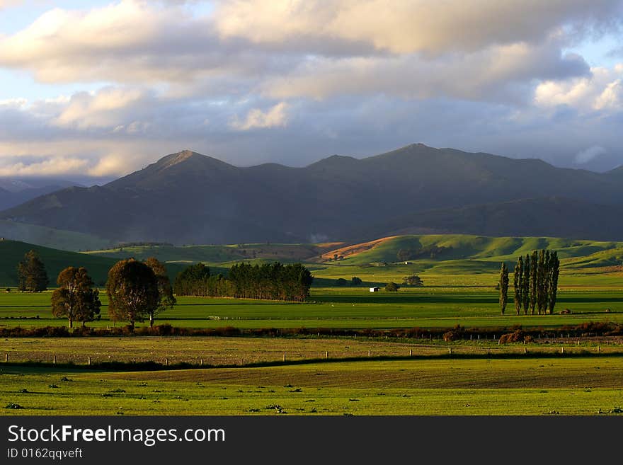 Rural Sunset New Zealand (2)