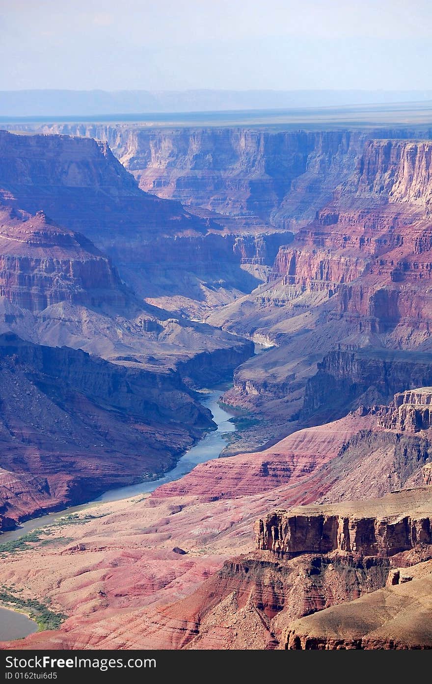 Grand Canyon National Park from the south rim in Northern Arizona.