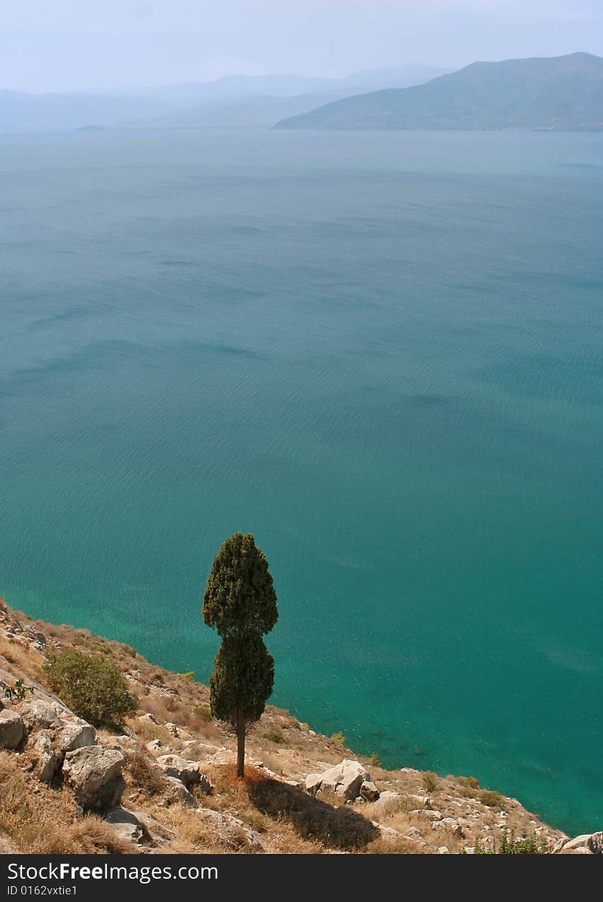 View from Palamidi. Nafplio, Peloponnese, Greece. View from Palamidi. Nafplio, Peloponnese, Greece.