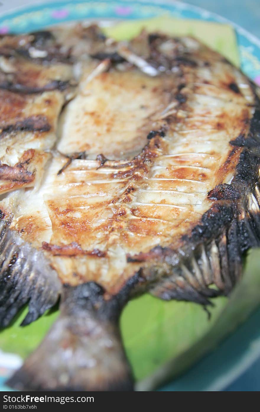 Grilled seafood