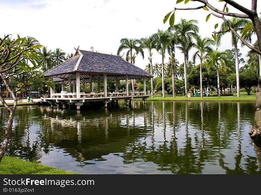 Local relax park in northern city of thailand. Local relax park in northern city of thailand