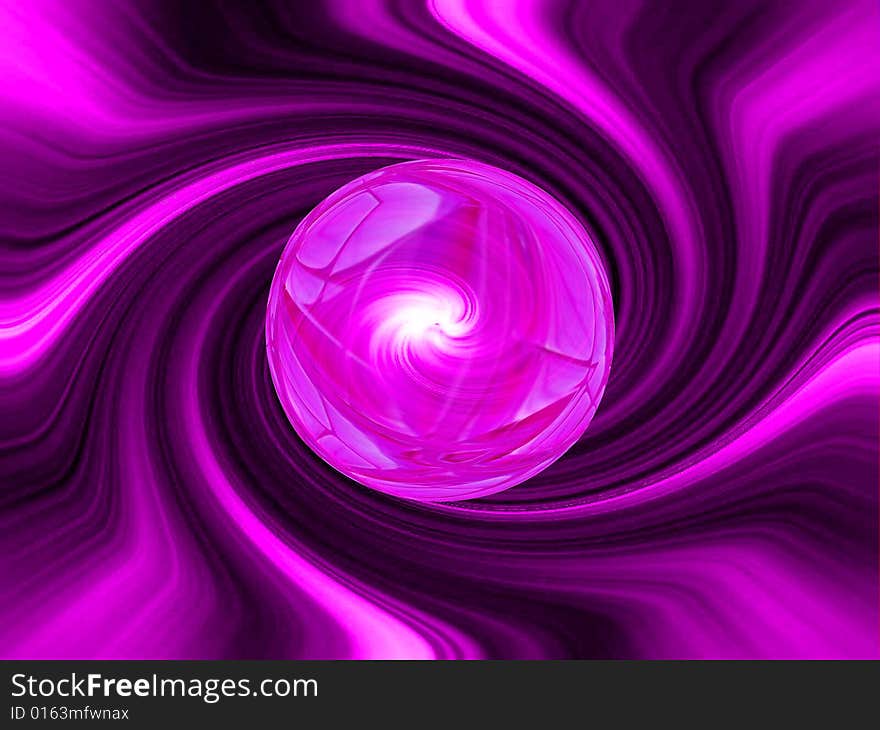 A beautiful abstract background with a globe