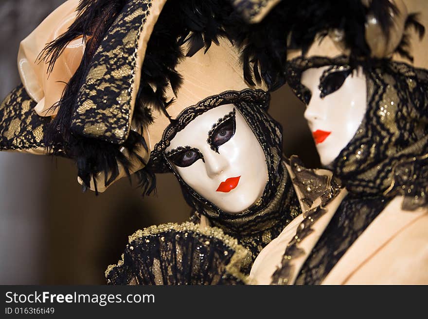 Venice carnival costume