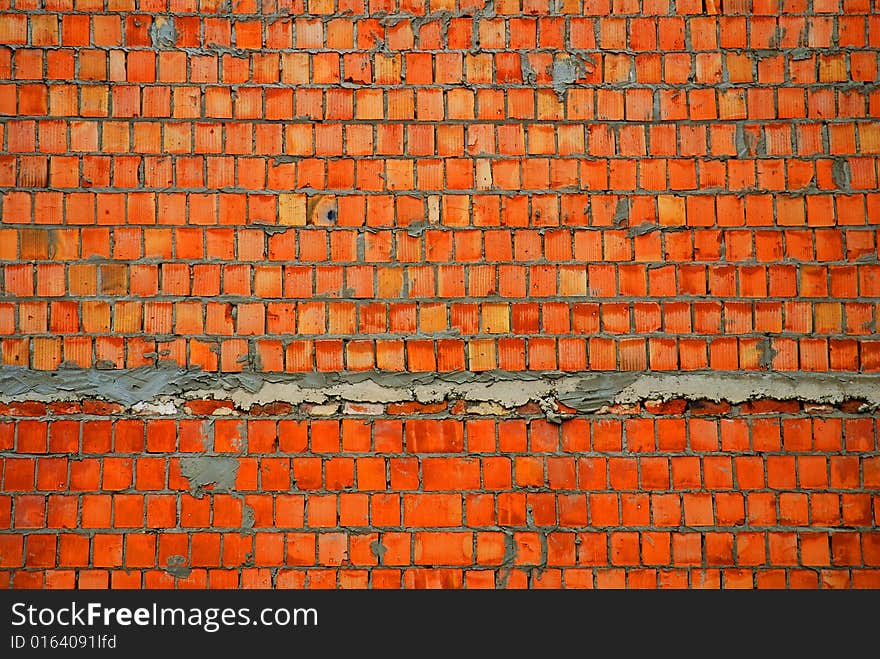 Abstract close-up brick wall background