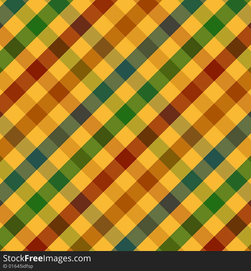 Bold plaid background pattern in fall colors. Bold plaid background pattern in fall colors