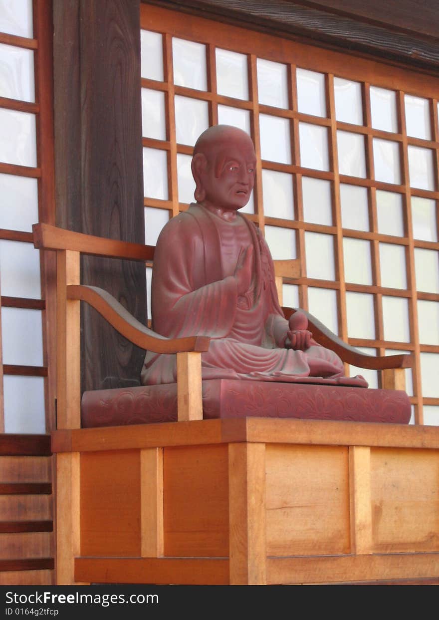 Monk Statue