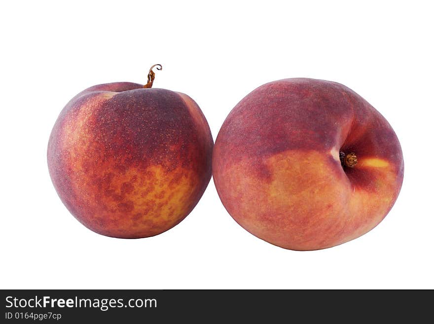 Ripe peaches