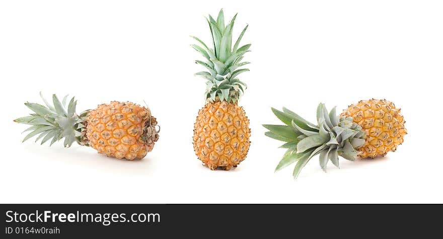 Pineapple isolatedo on white background