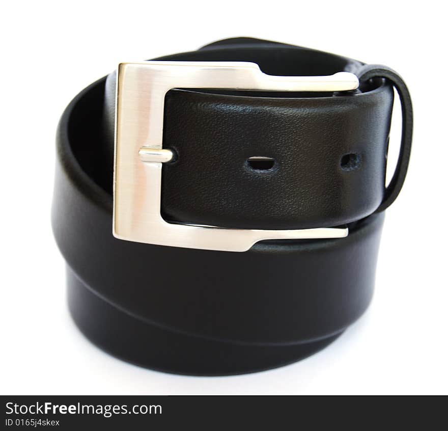 Black Leather Belt