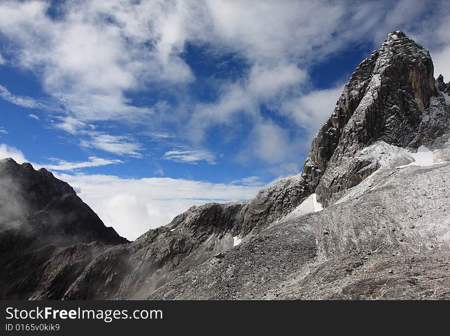 Yulong snow mountain