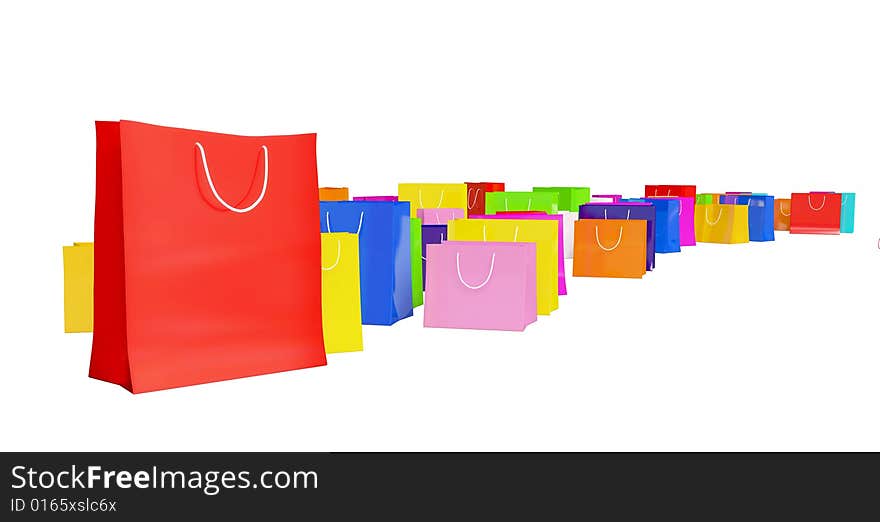 Colorful Shopping Bags