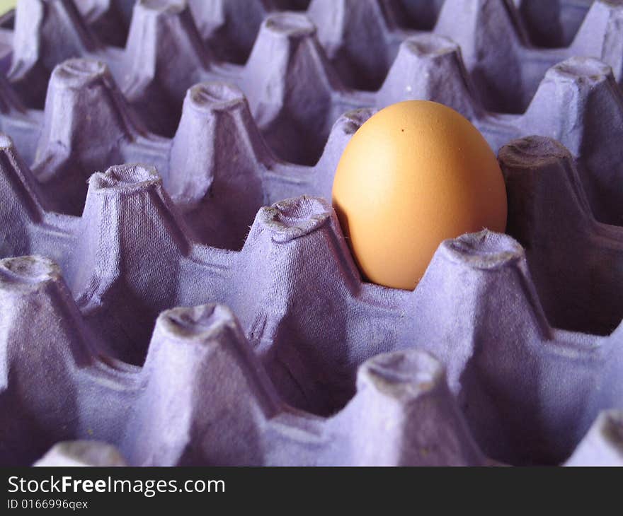 Eggs in pattern in different colors