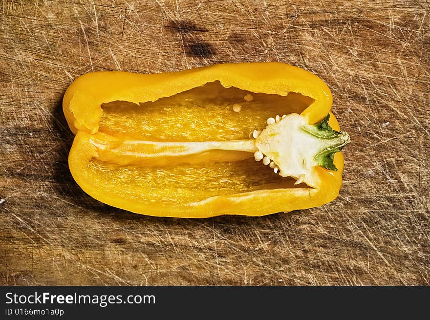 Yellow Bell Pepper.