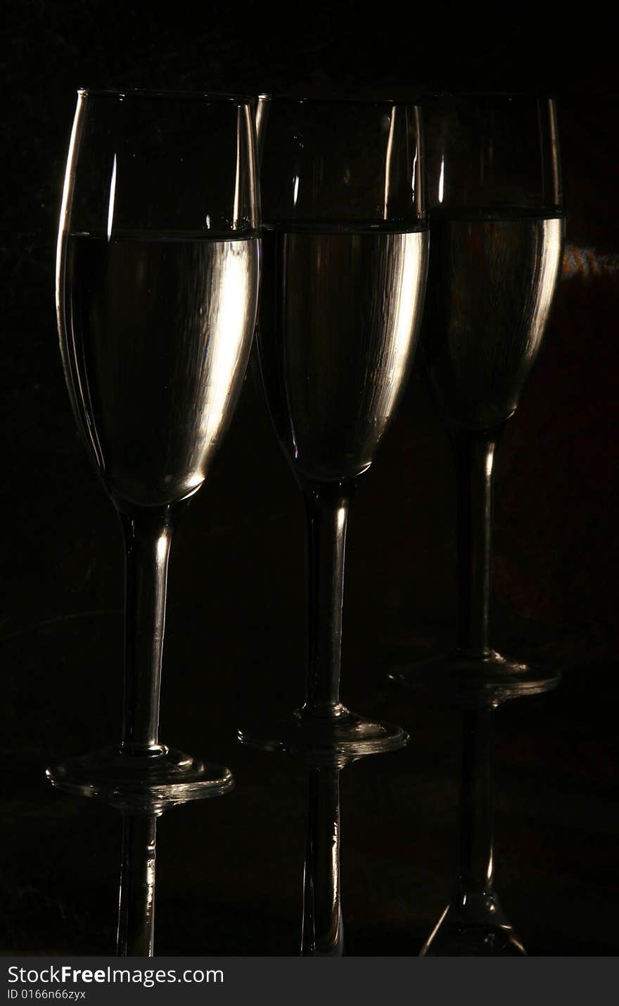 Wine glasses