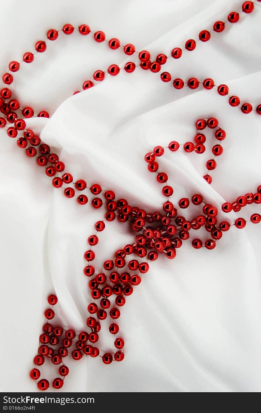 Red beads