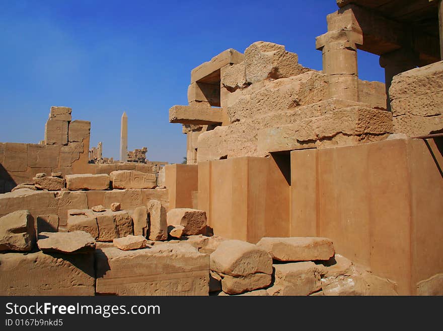 Karnak  Temple ruins