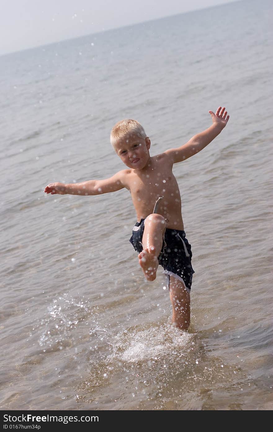 Boy at the Beach