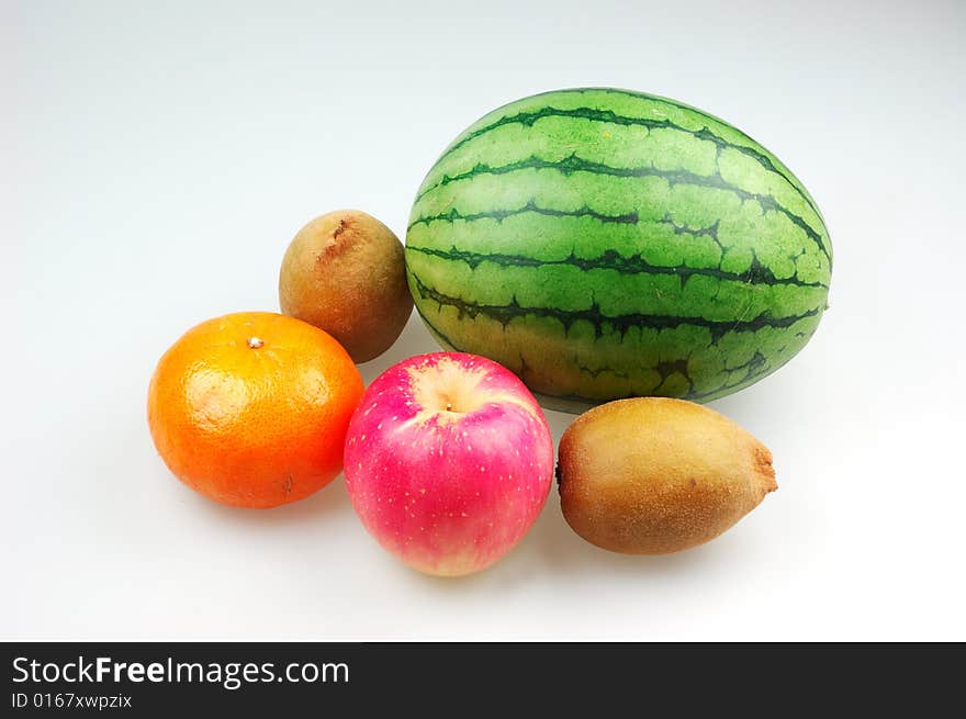 Watermelon with fruit