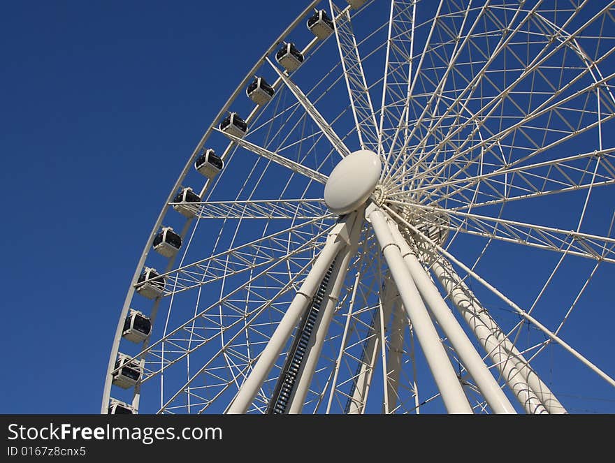 Big wheels with passenger copsule for joy ride in Australia