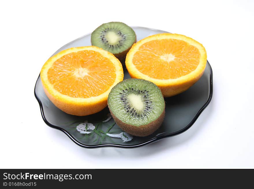 Oranges and kiwi