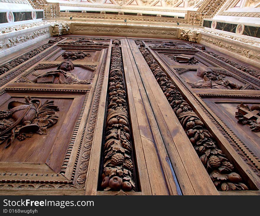 Santa Croce Church main door