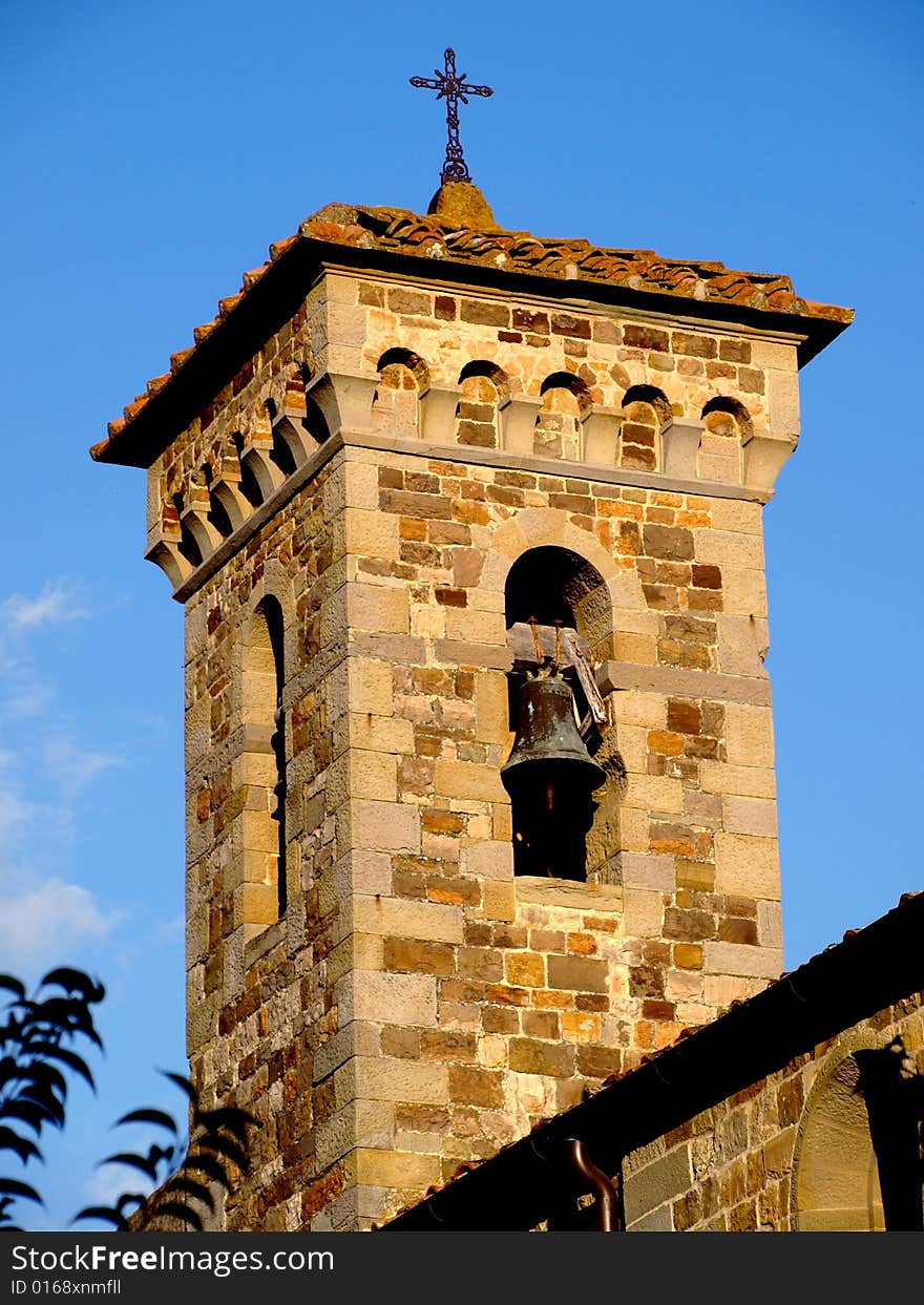 Countryside bell tower