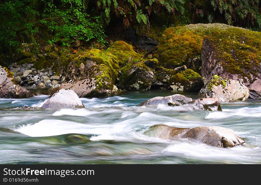 Running creek