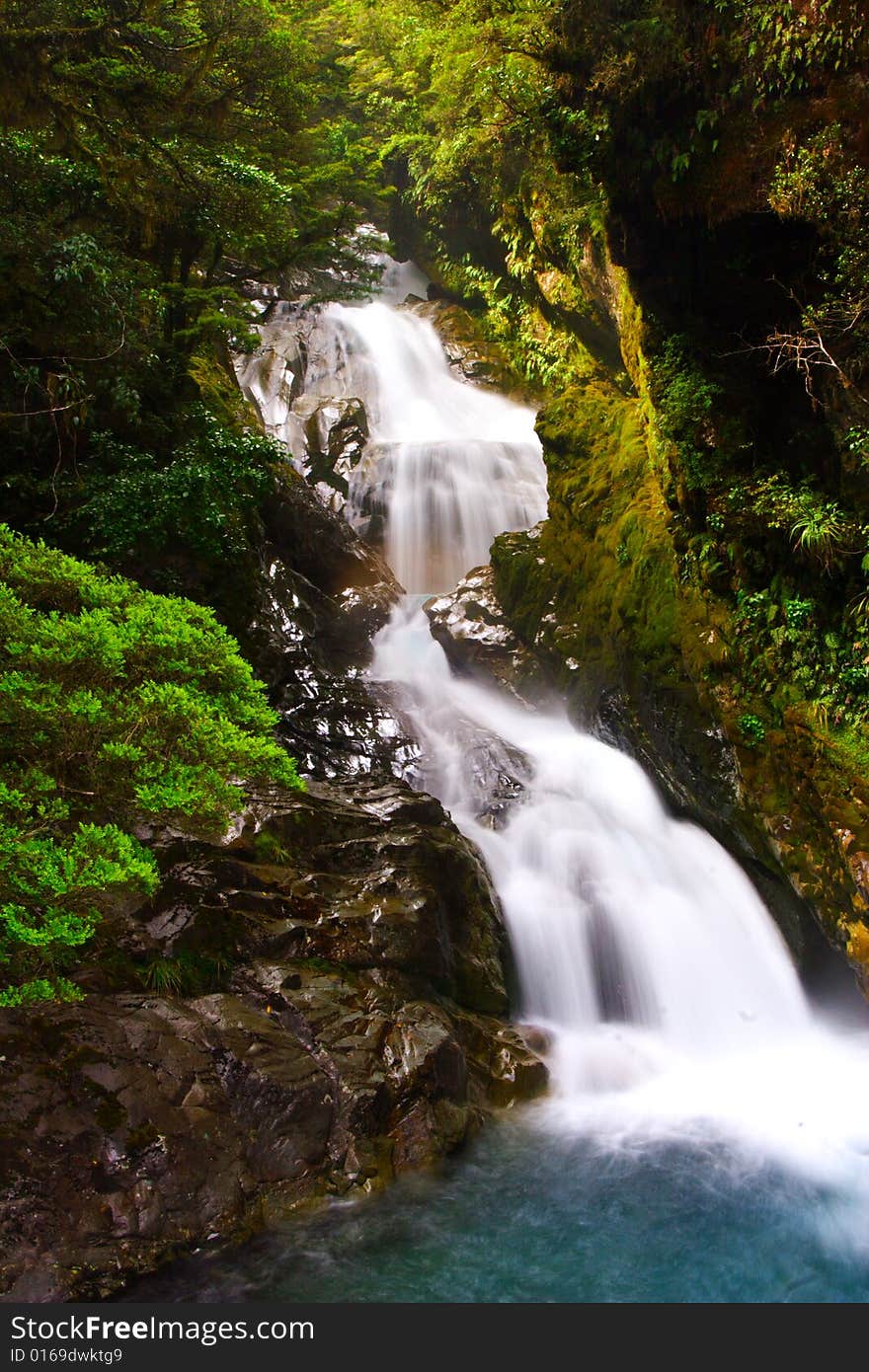 Small waterfall