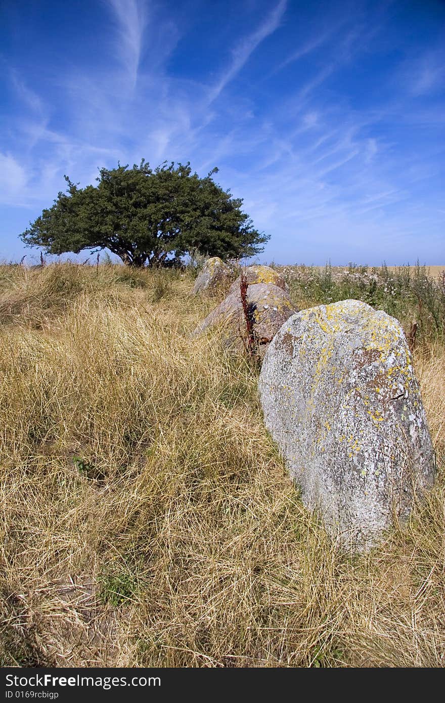 Gravesite stones