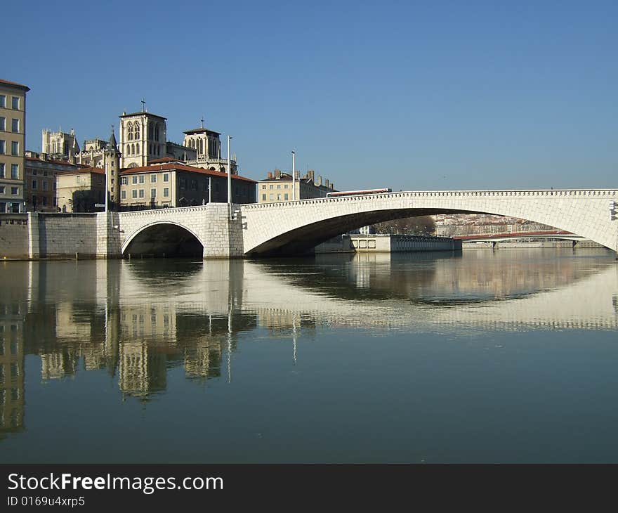 St Jean and stone bridge Bonaparte