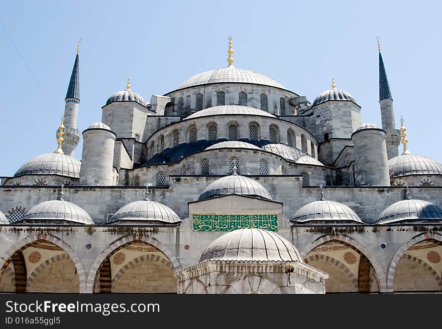 Blue Mosque in Istanbul Turkey