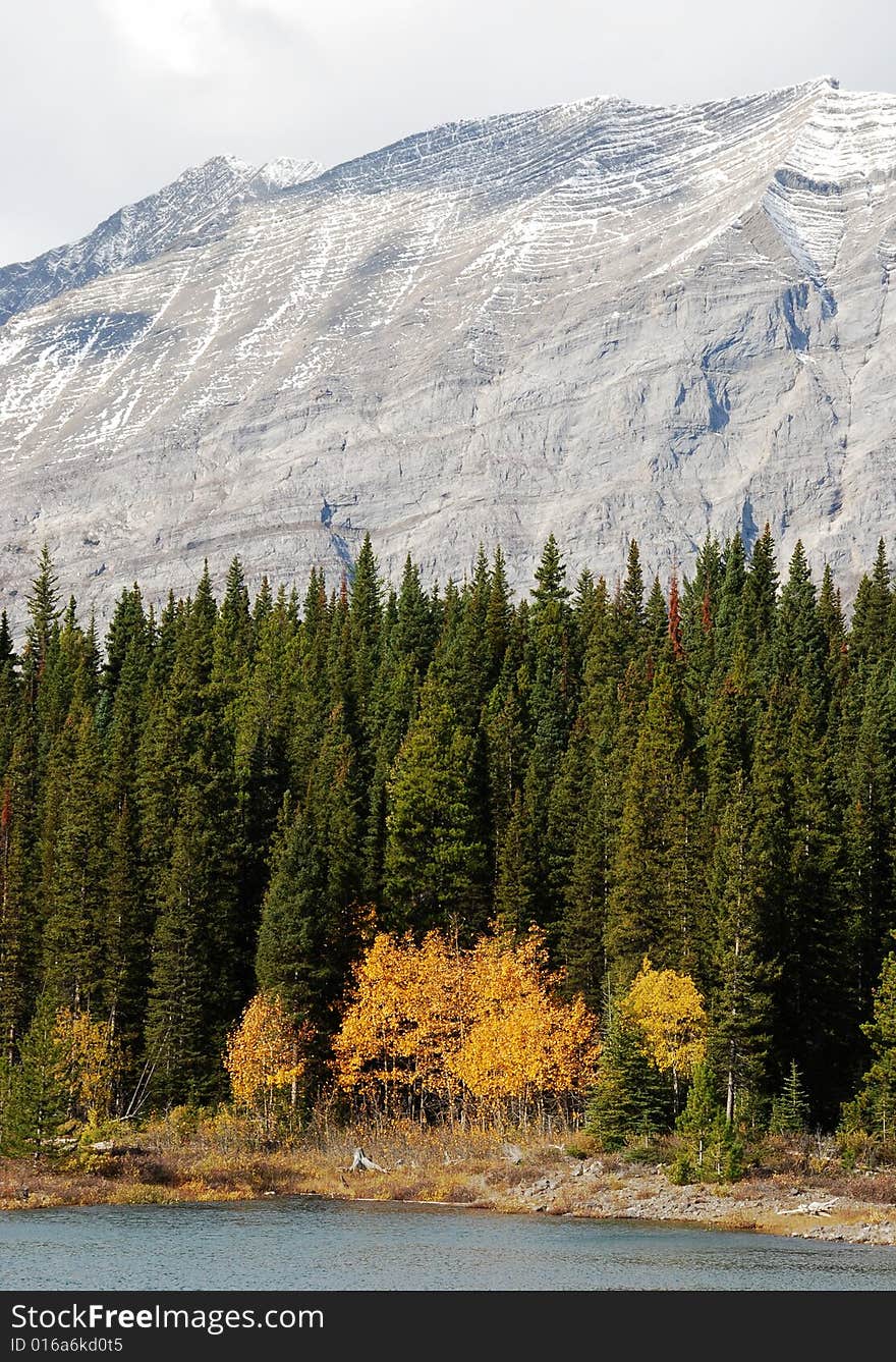 Canadian Rockies in Autumn