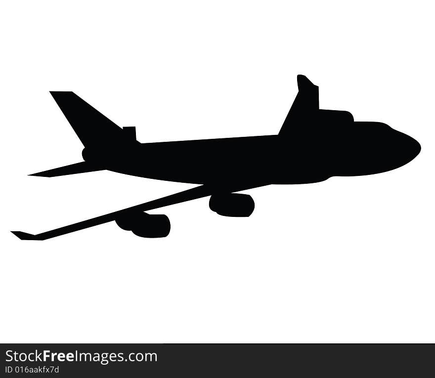 Illustration of a Coast Guard Plane 747. Illustration of a Coast Guard Plane 747