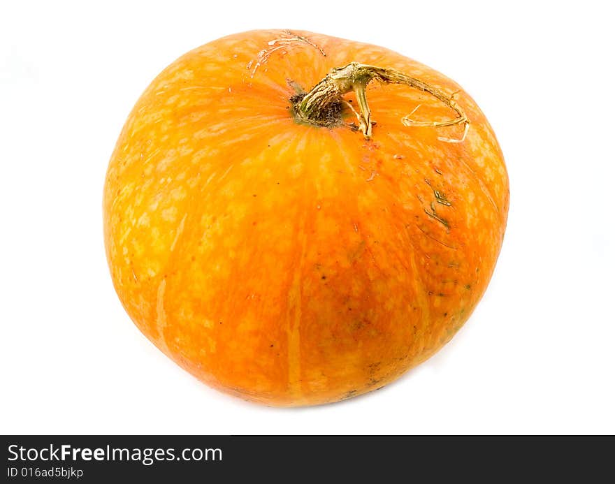 Big Beautiful And Useful Orange Pumpkin