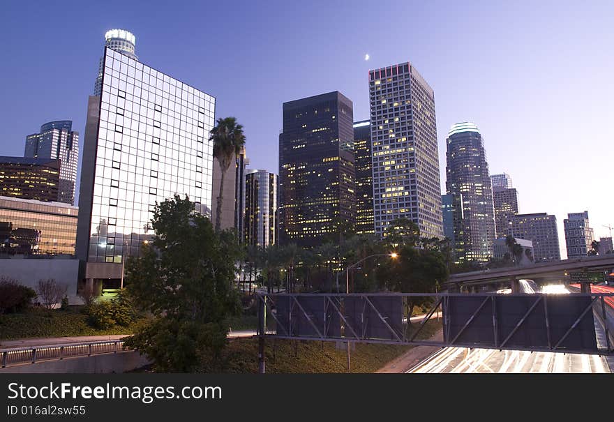 Los Angeles at night