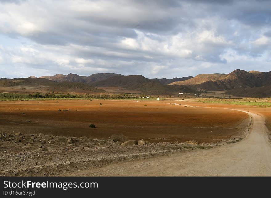 Landscape in Andalusia