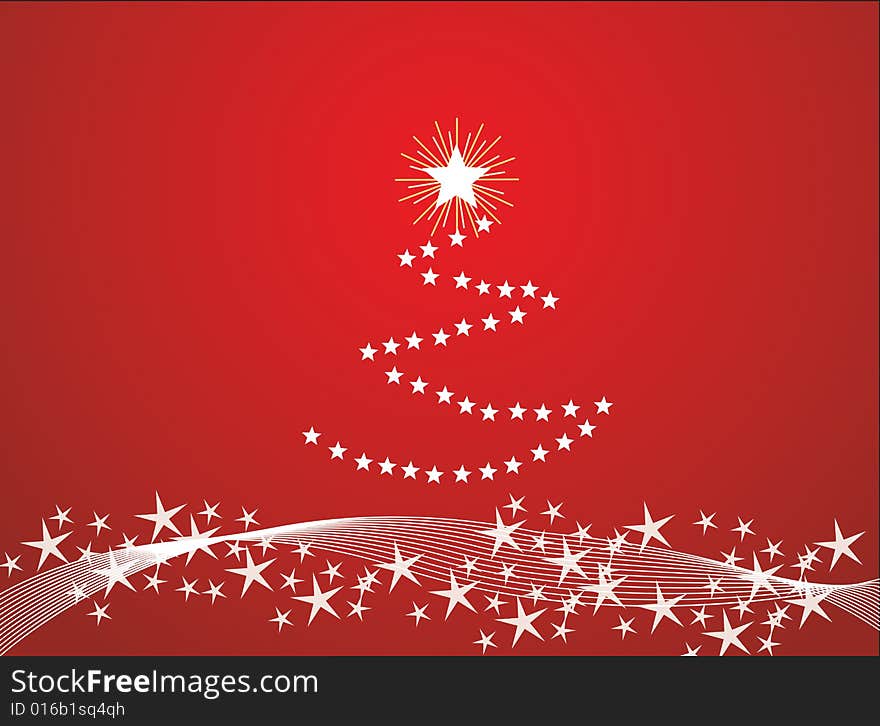 Christmas Background fully editable  illustration